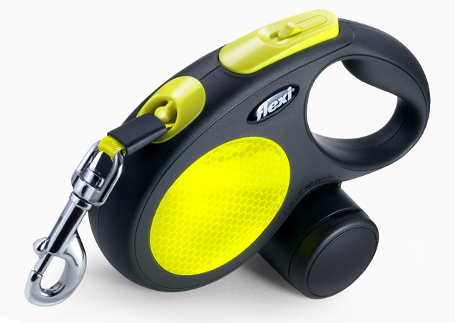 Flexi Neon fluorescentni rastegljivi povodac.