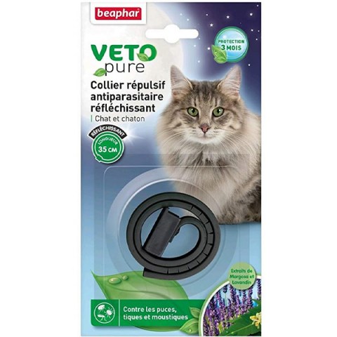 Beaphar VETOpure reflektujuća ogrlica protiv buva,krpelja i komaraca